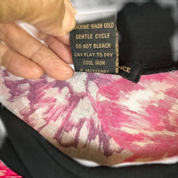 Susan Lawrence Size XL Sleeveless Floral Max Polyester Multicolor - Picture 14 of 16